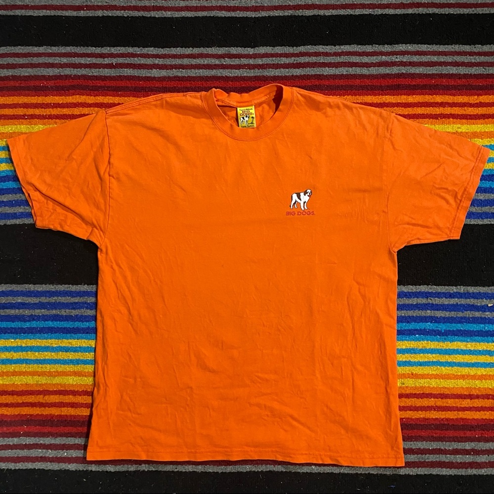 Y2K Big Dogs Motorcycle T-shirt